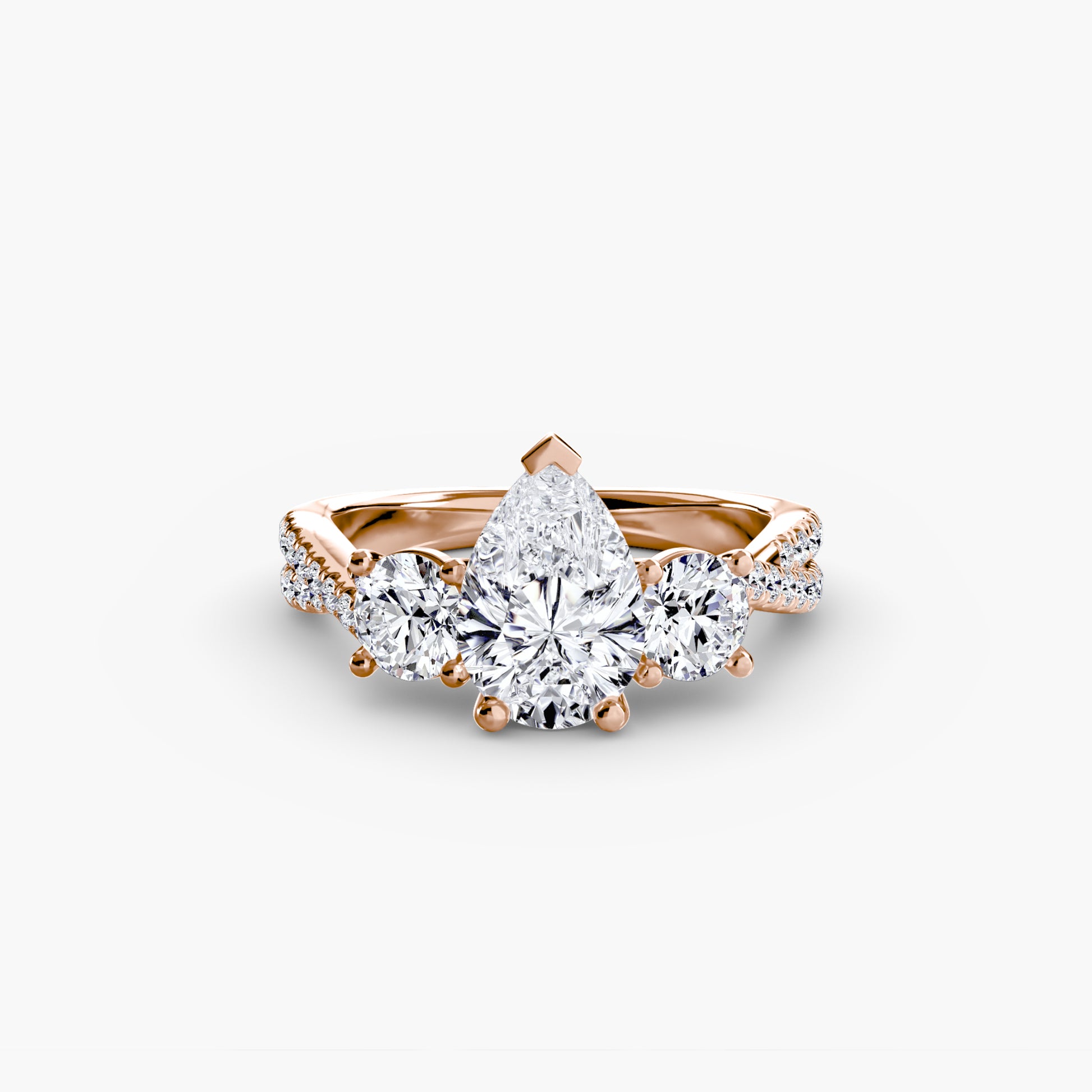 The Fancy Trilogy Ring Fantasilvia Jewelry