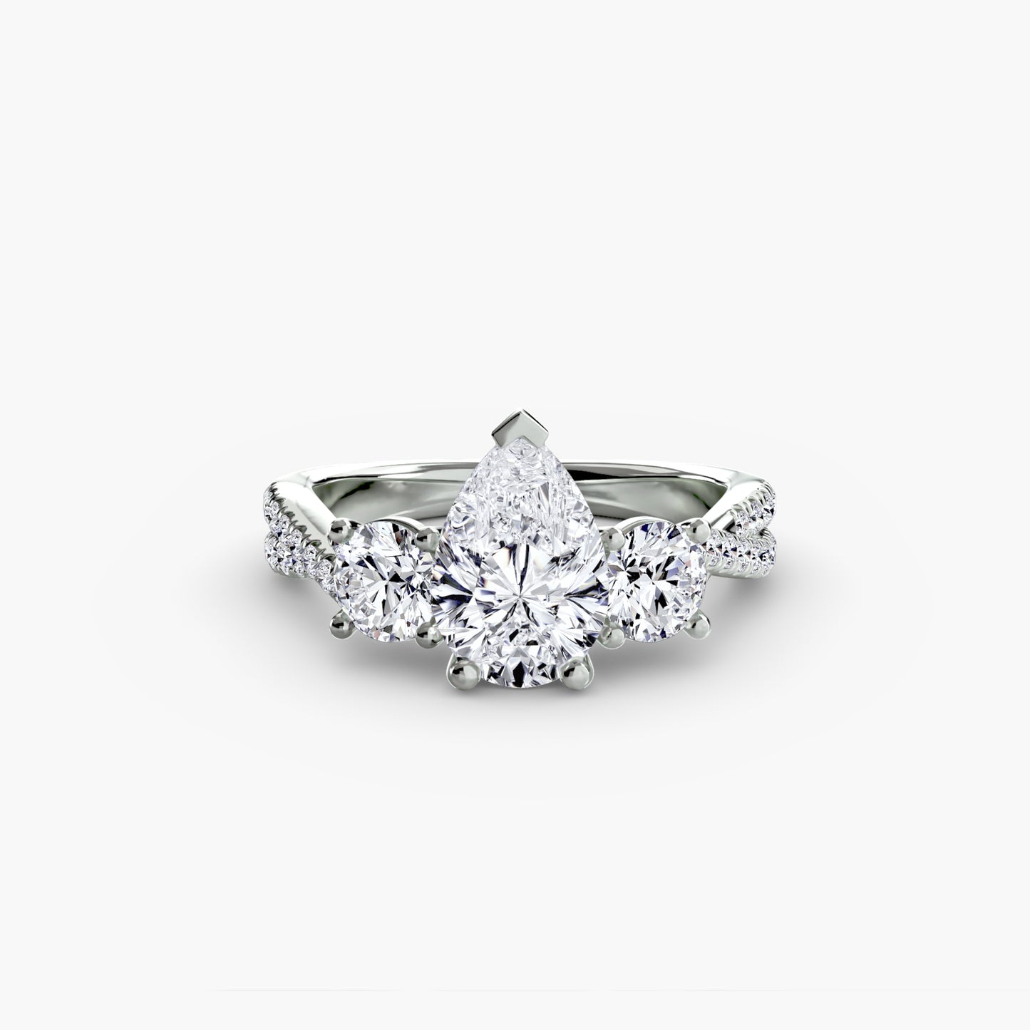 The Fancy Trilogy Ring Fantasilvia Jewelry