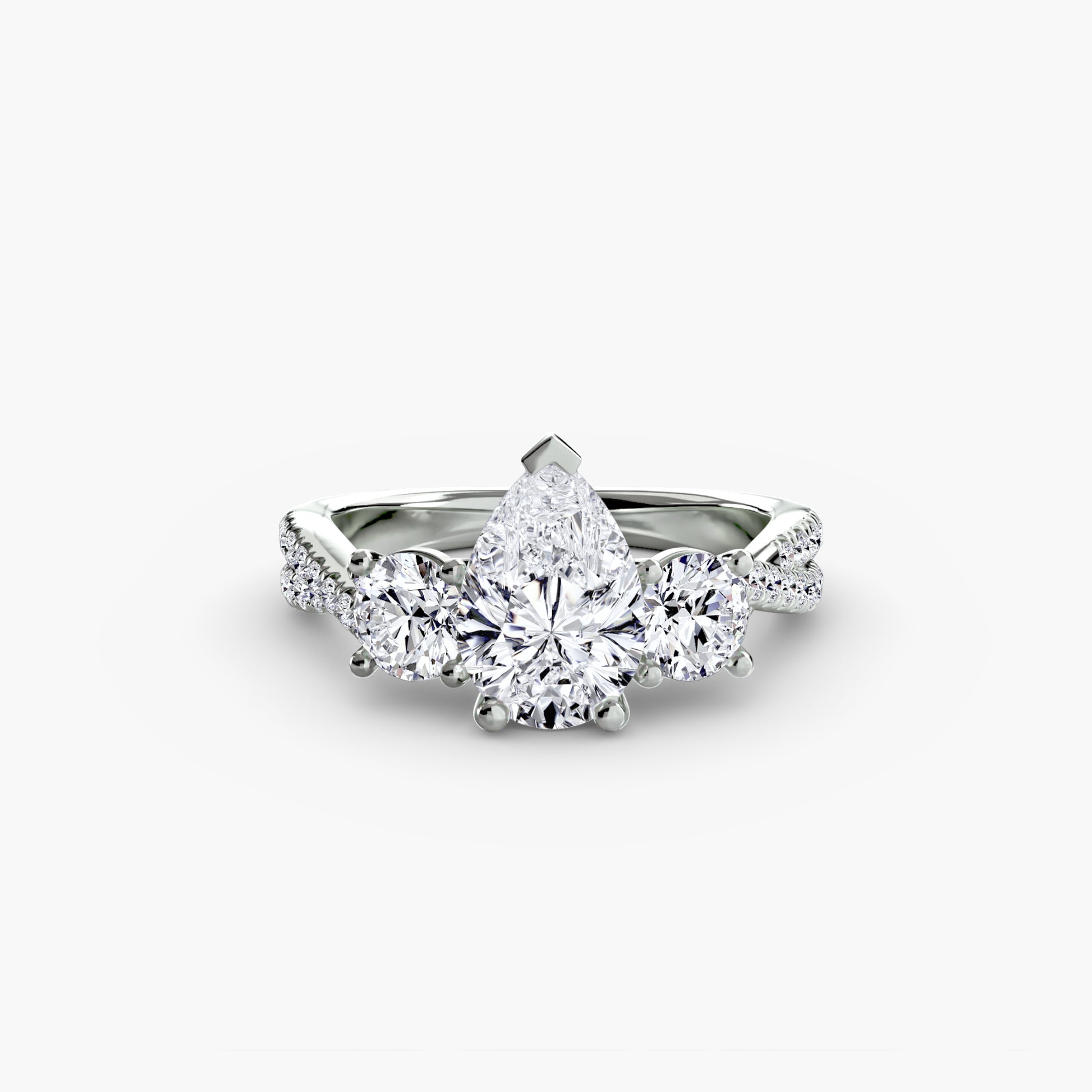 The Fancy Trilogy Ring Fantasilvia Jewelry