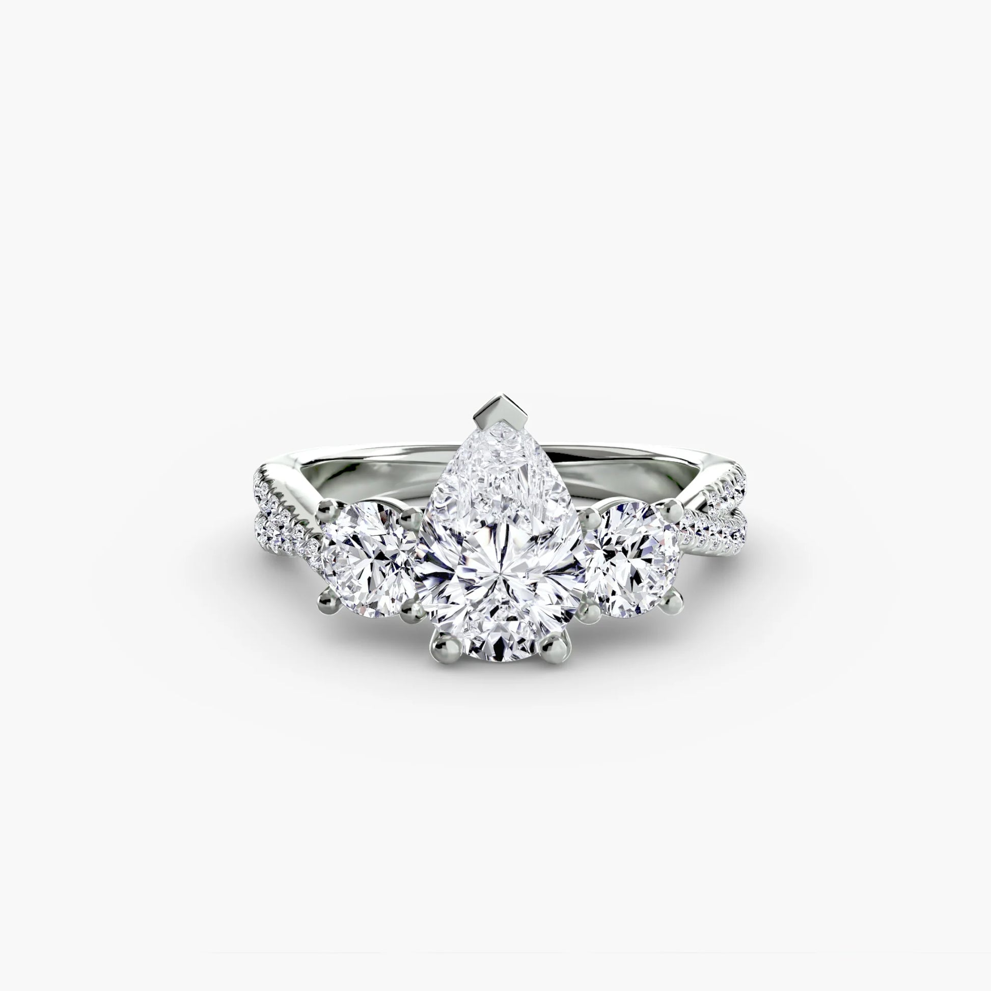 The Fancy Trilogy Ring Fantasilvia Jewelry