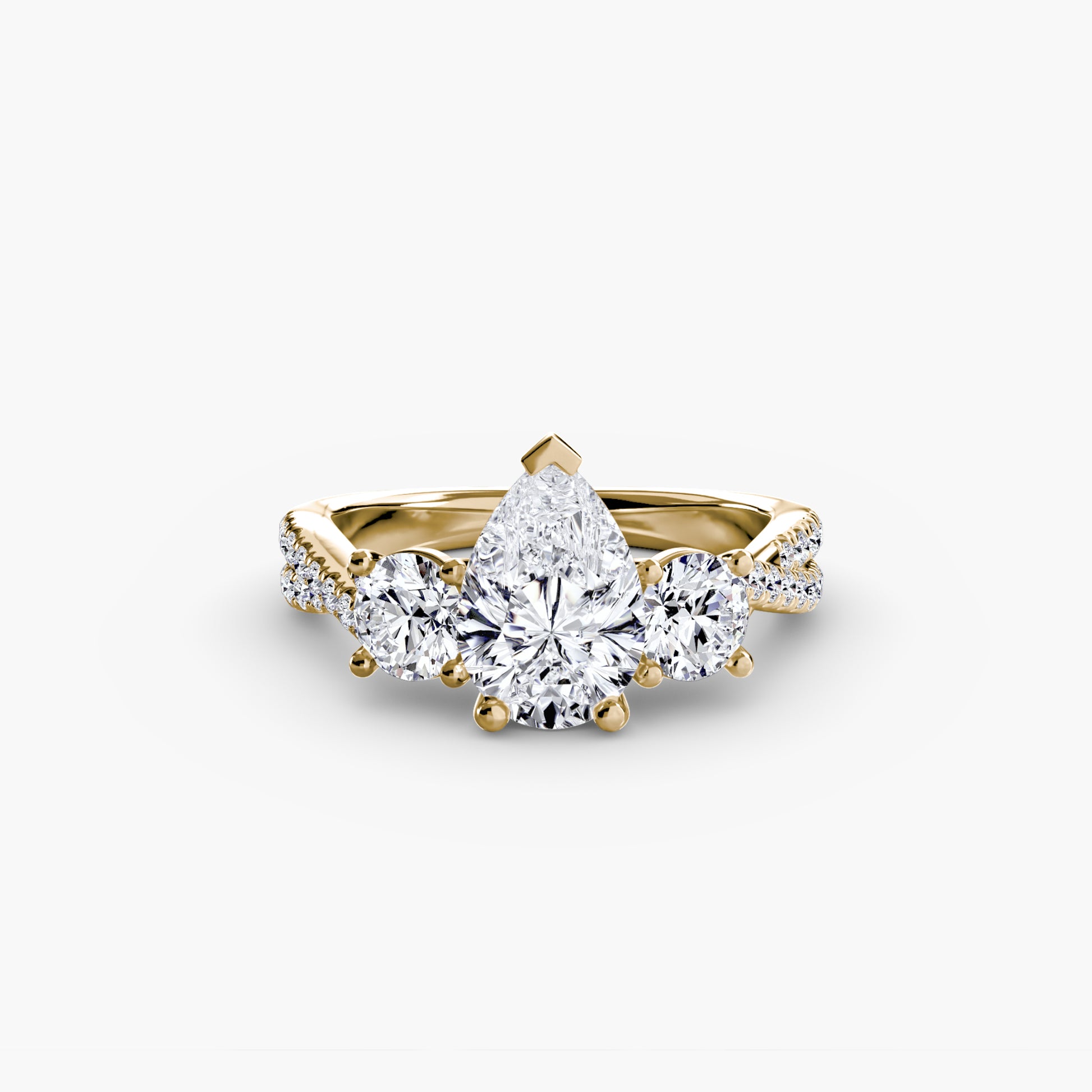 The Fancy Trilogy Ring Fantasilvia Jewelry