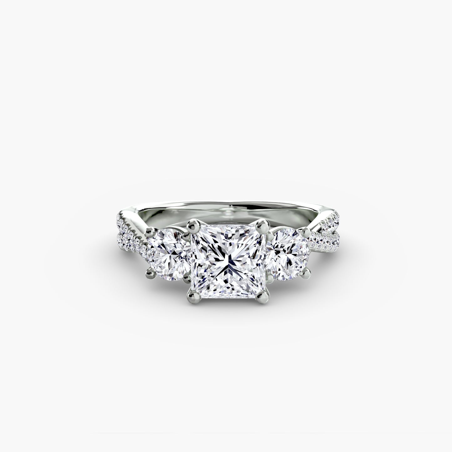 The Fancy Trilogy Ring Fantasilvia Jewelry