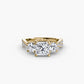 The Fancy Trilogy Ring Fantasilvia Jewelry