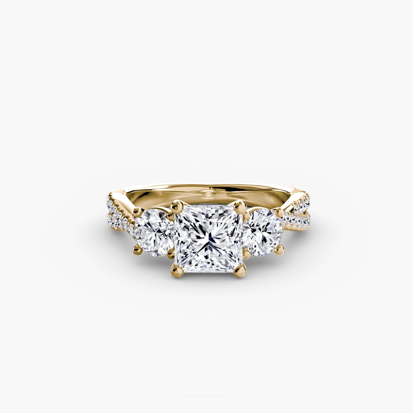 The Fancy Trilogy Ring Fantasilvia Jewelry