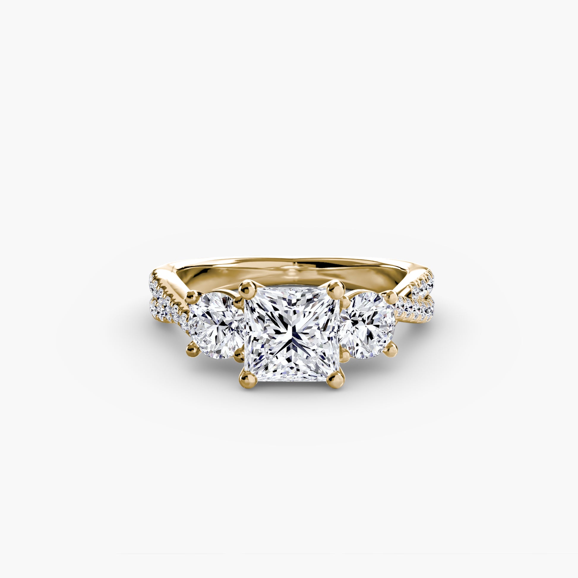 The Fancy Trilogy Ring Fantasilvia Jewelry