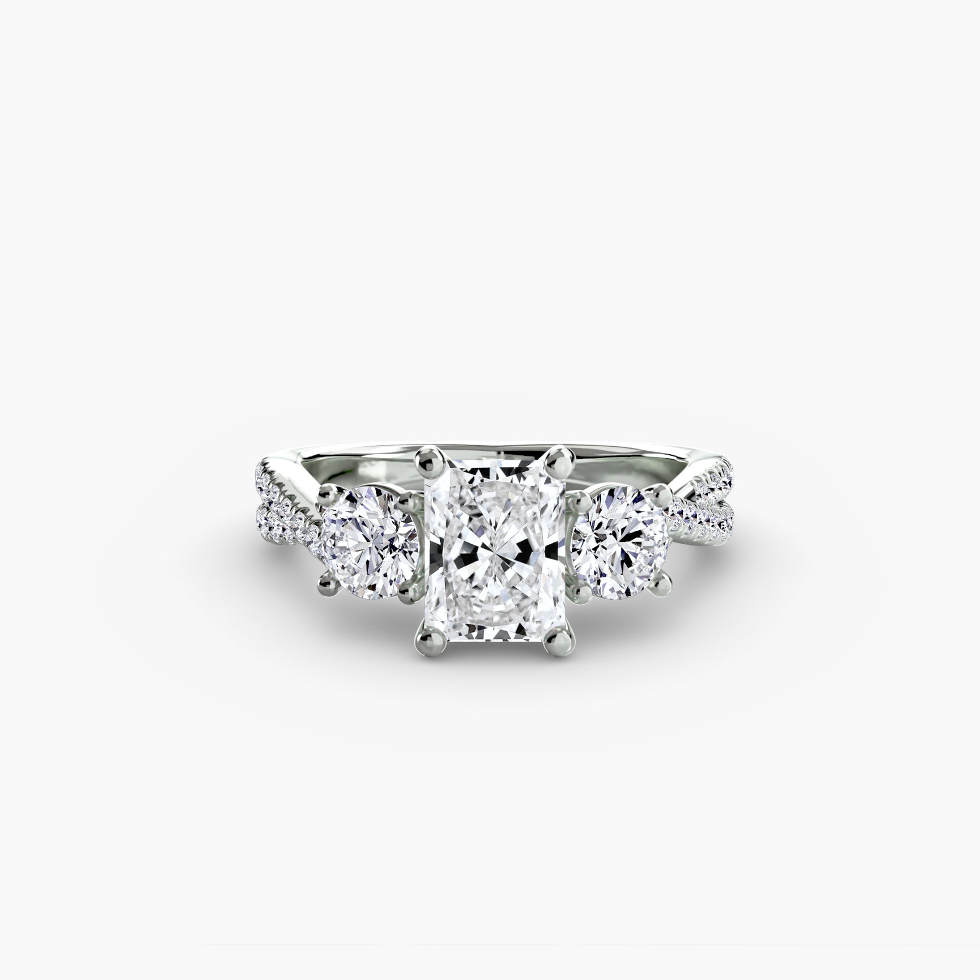The Fancy Trilogy Ring Fantasilvia Jewelry