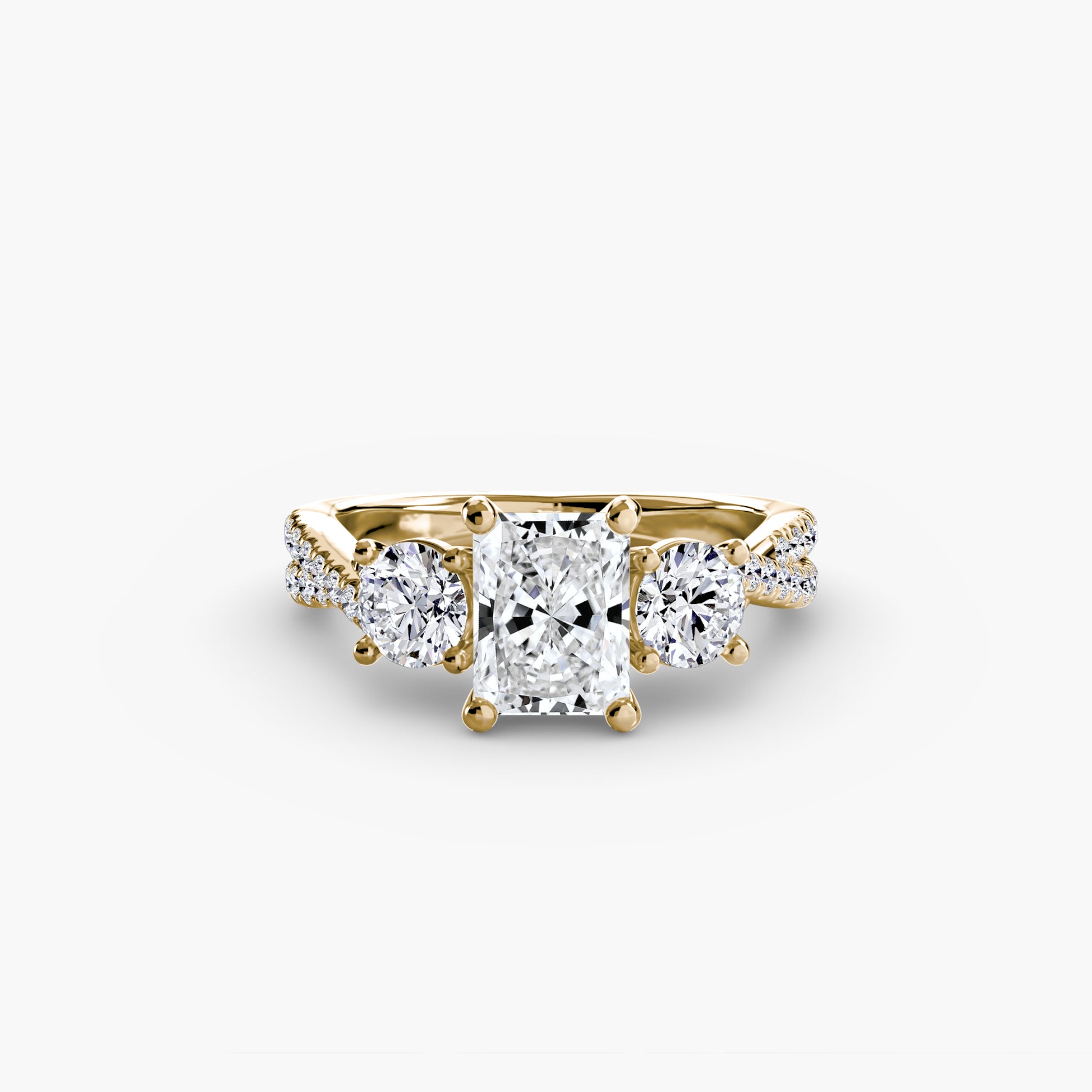 The Fancy Trilogy Ring Fantasilvia Jewelry