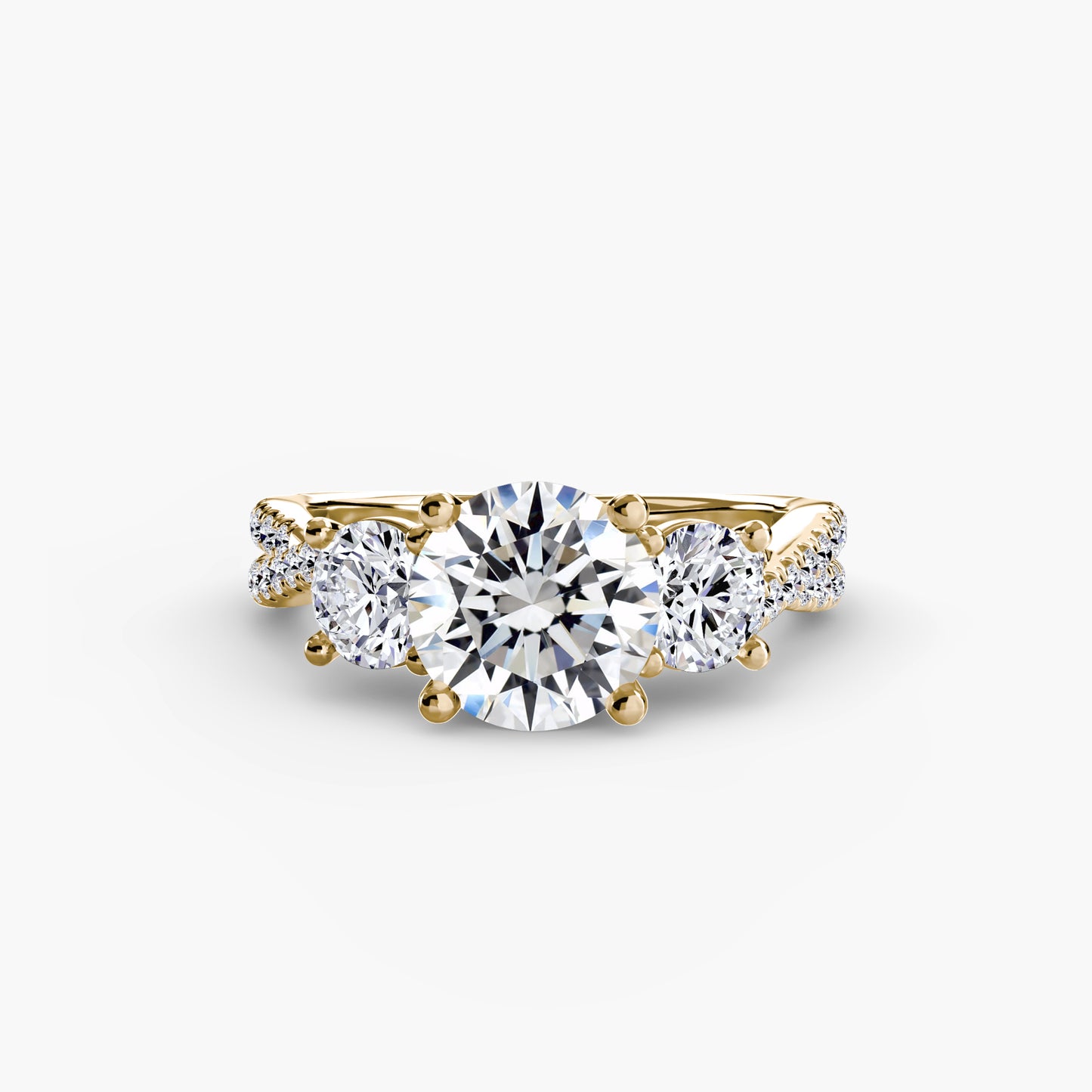 The Fancy Trilogy Ring Fantasilvia Jewelry