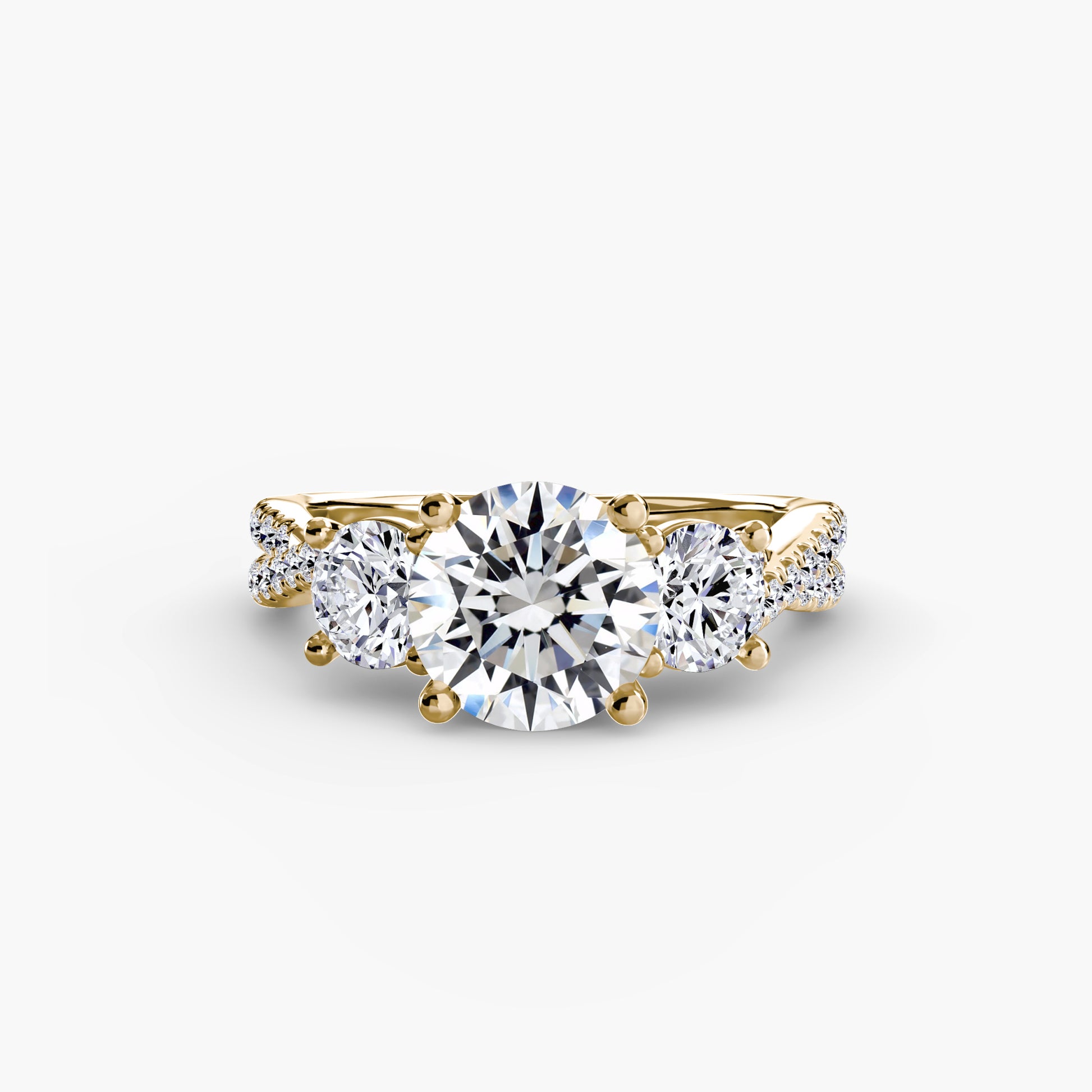 The Fancy Trilogy Ring Fantasilvia Jewelry