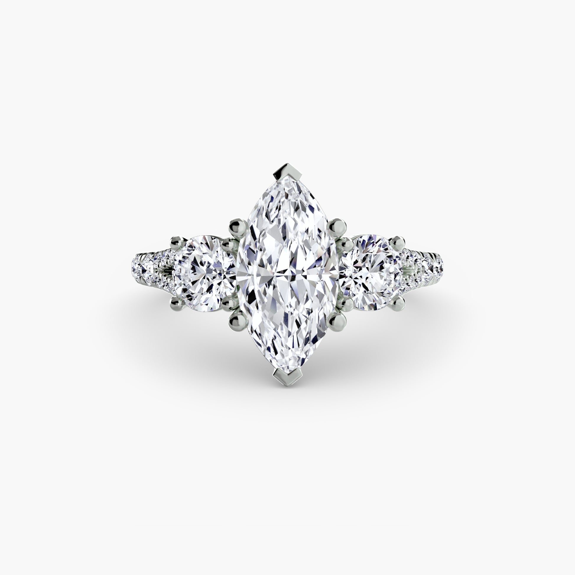 The Trilogy Ring Fantasilvia Jewelry