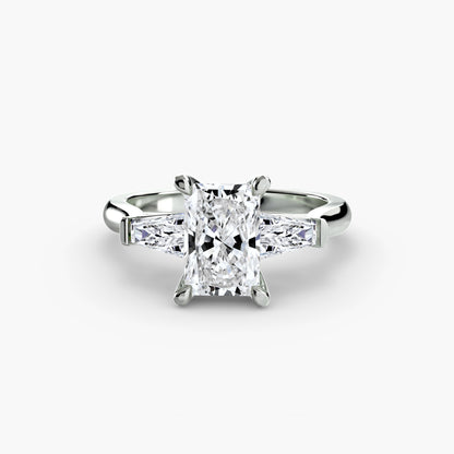 The Three Stone Baguette Ring Fantasilvia Jewelry