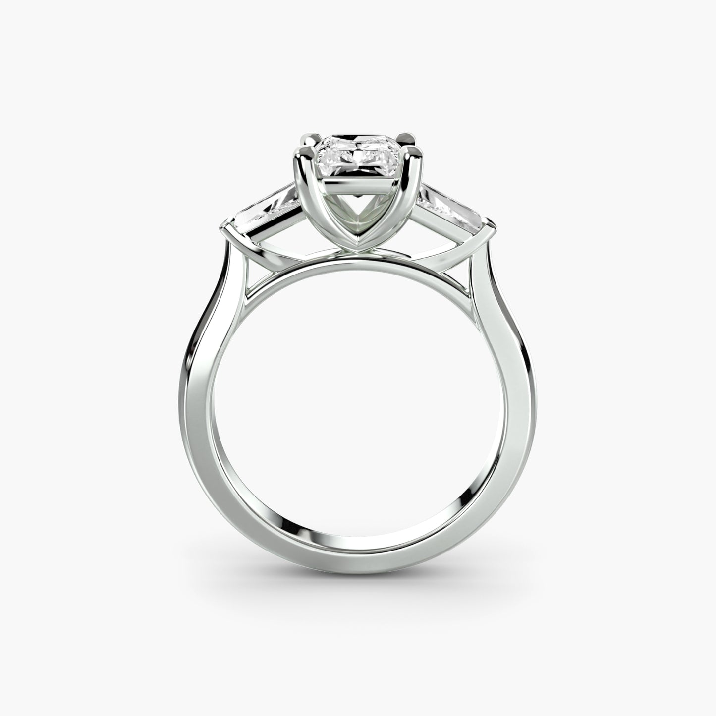 The Three Stone Baguette Ring