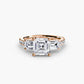 The Dazzling Trilogy Ring Fantasilvia Jewelry