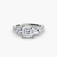The Dazzling Trilogy Ring Fantasilvia Jewelry