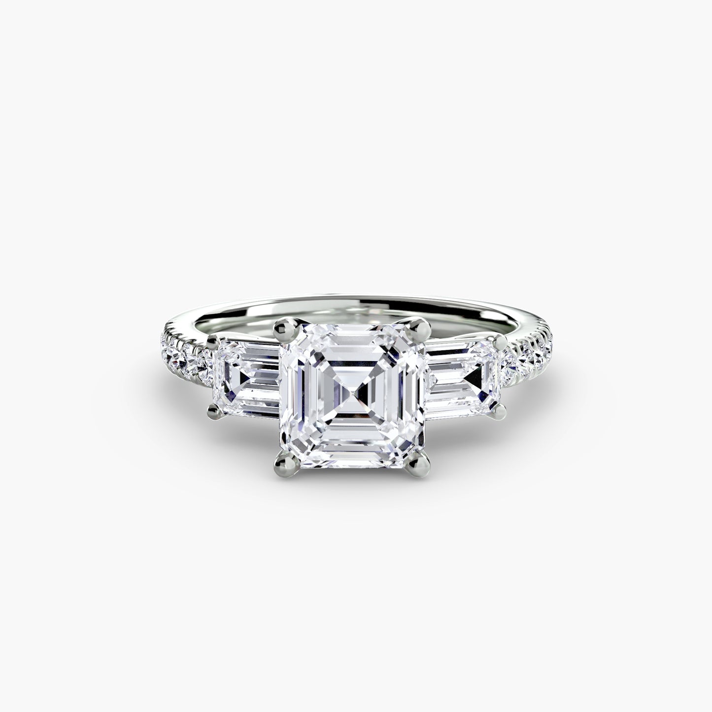 The Dazzling Trilogy Ring Fantasilvia Jewelry