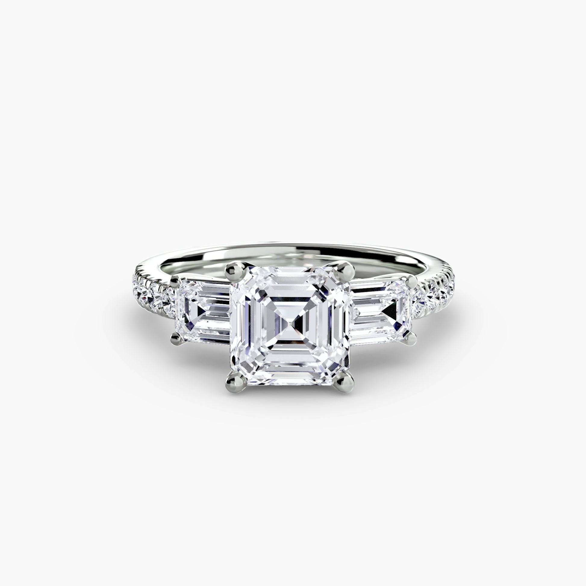 The Dazzling Trilogy Ring Fantasilvia Jewelry