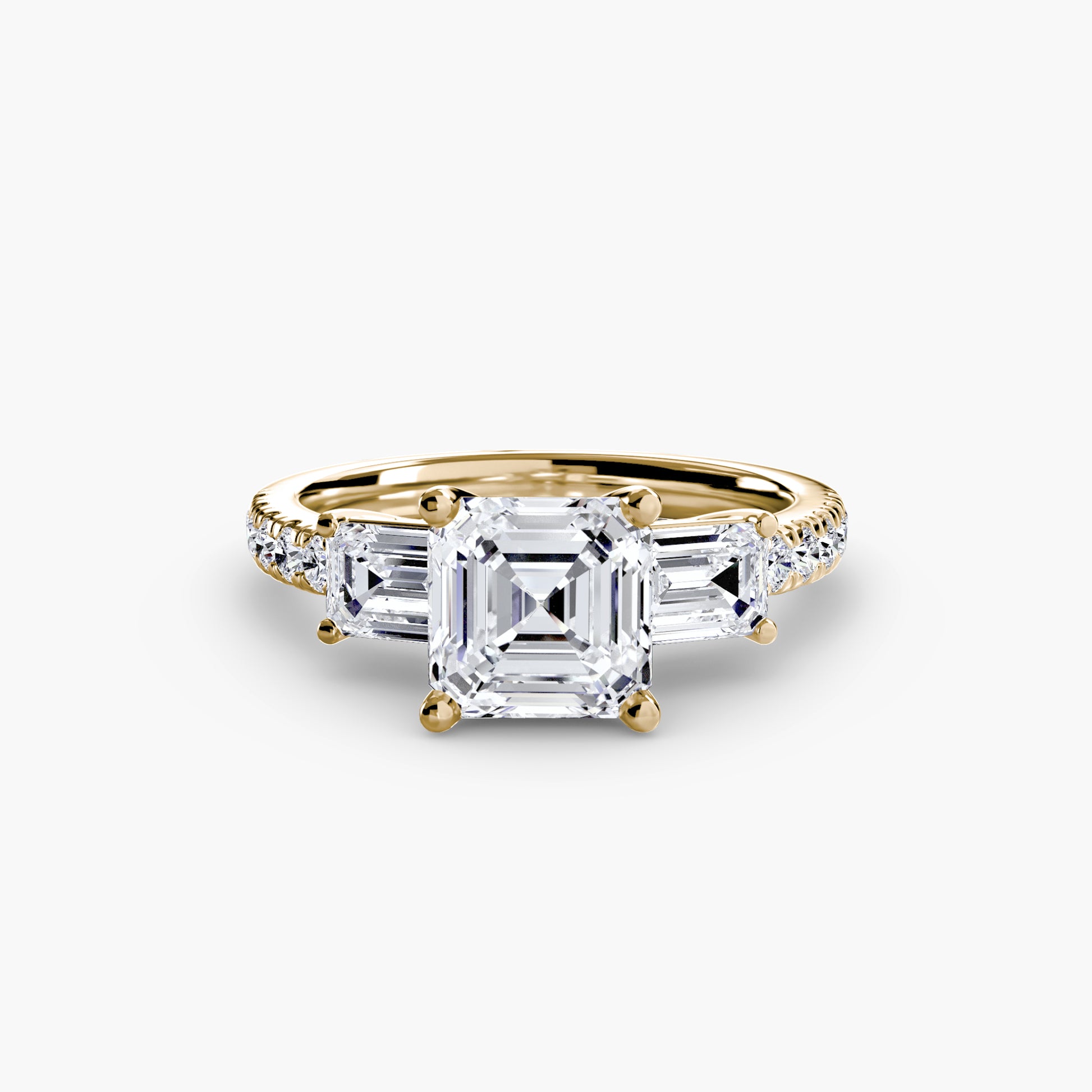 The Dazzling Trilogy Ring Fantasilvia Jewelry