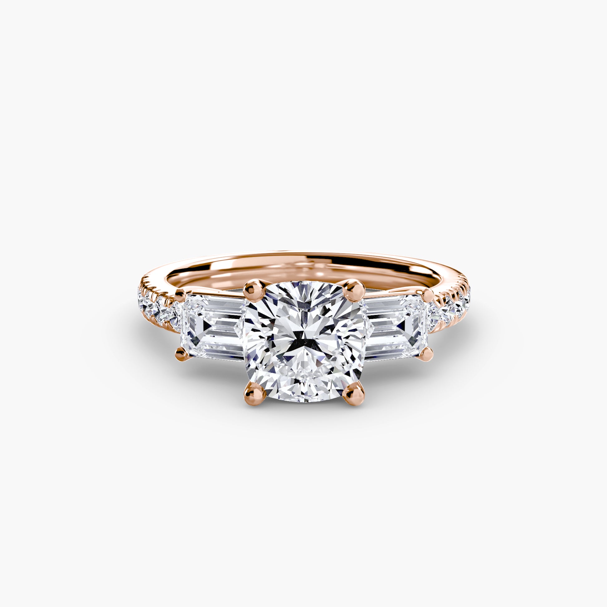 The Dazzling Trilogy Ring Fantasilvia Jewelry
