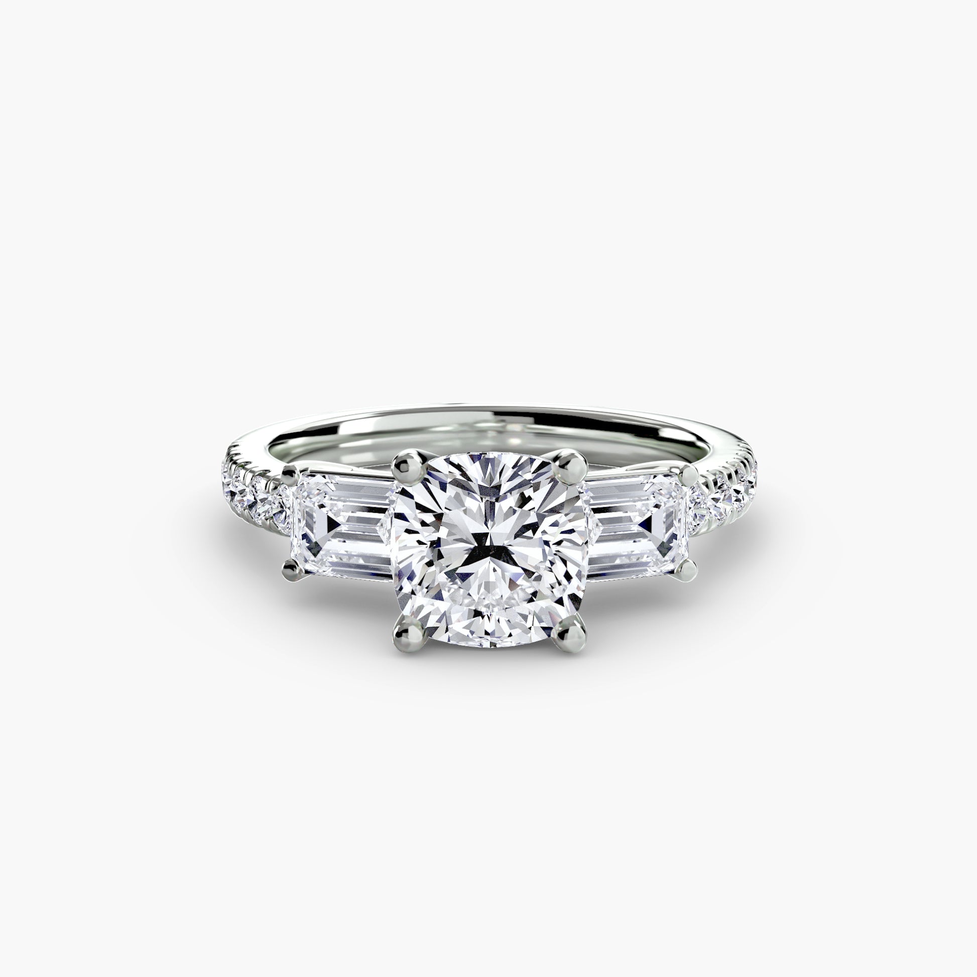 The Dazzling Trilogy Ring Fantasilvia Jewelry