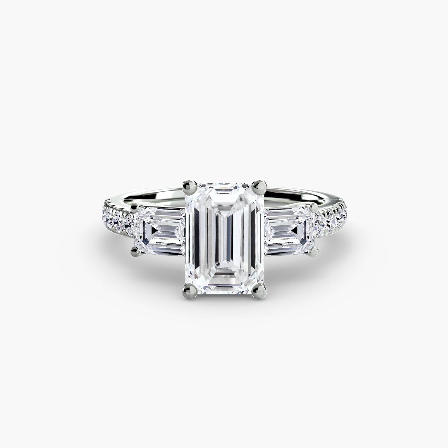 The Dazzling Trilogy Ring Fantasilvia Jewelry