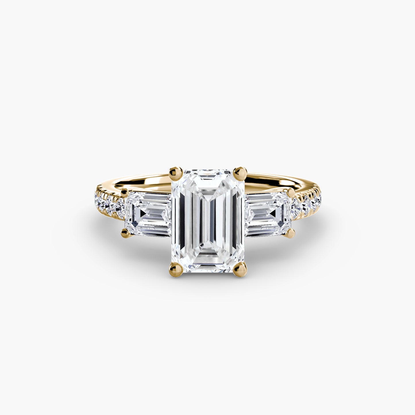 The Dazzling Trilogy Ring Fantasilvia Jewelry
