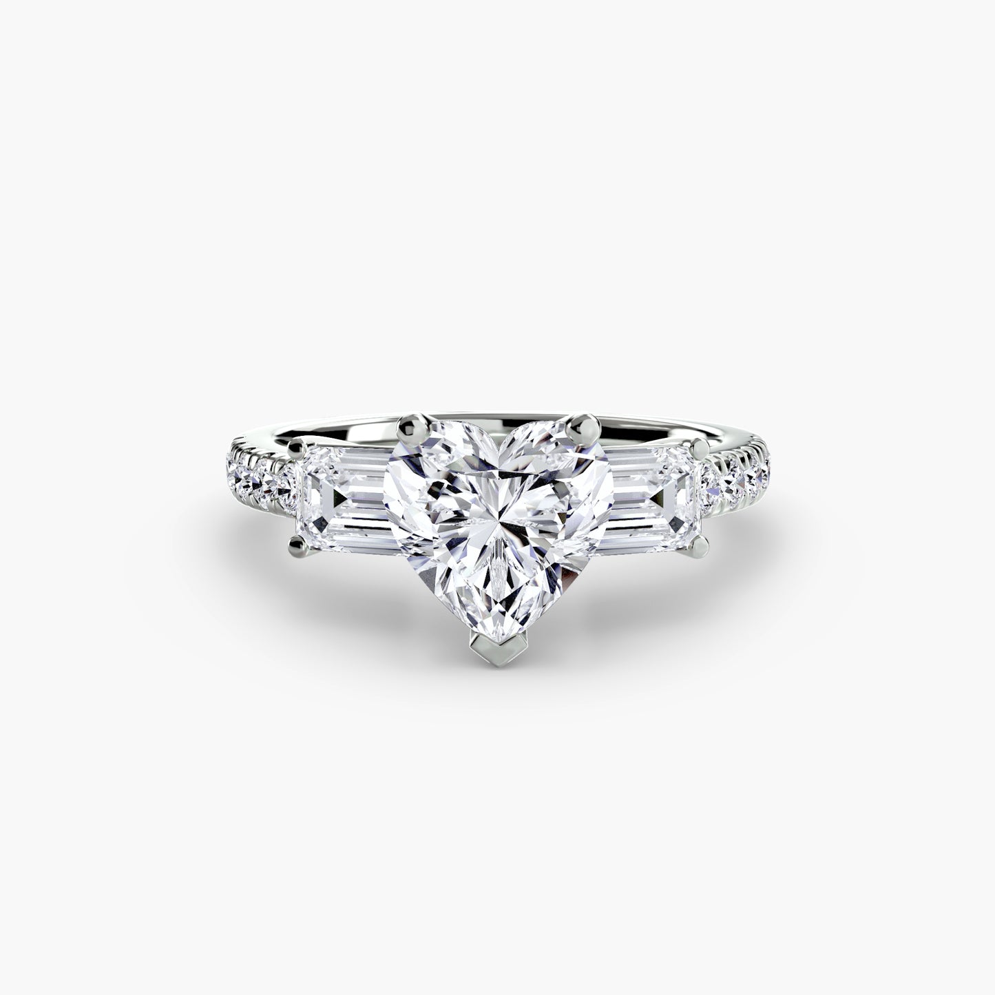 The Dazzling Trilogy Ring Fantasilvia Jewelry