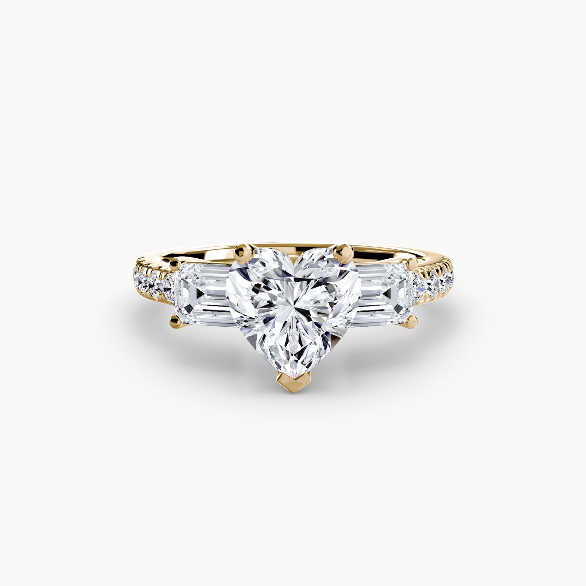 The Dazzling Trilogy Ring Fantasilvia Jewelry