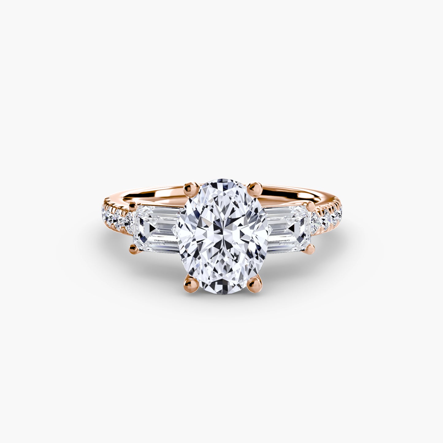 The Dazzling Trilogy Ring Fantasilvia Jewelry