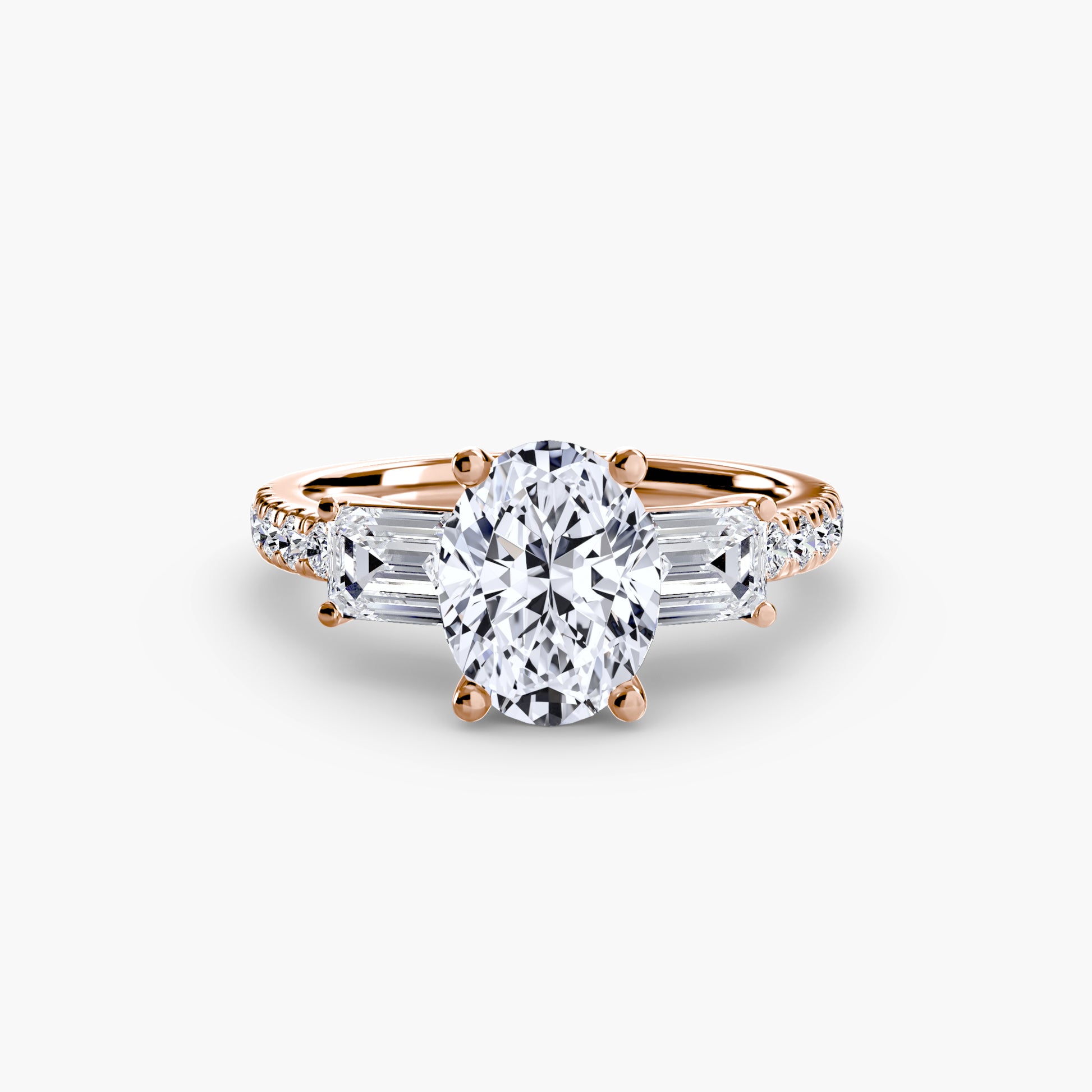 The Dazzling Trilogy Ring Fantasilvia Jewelry