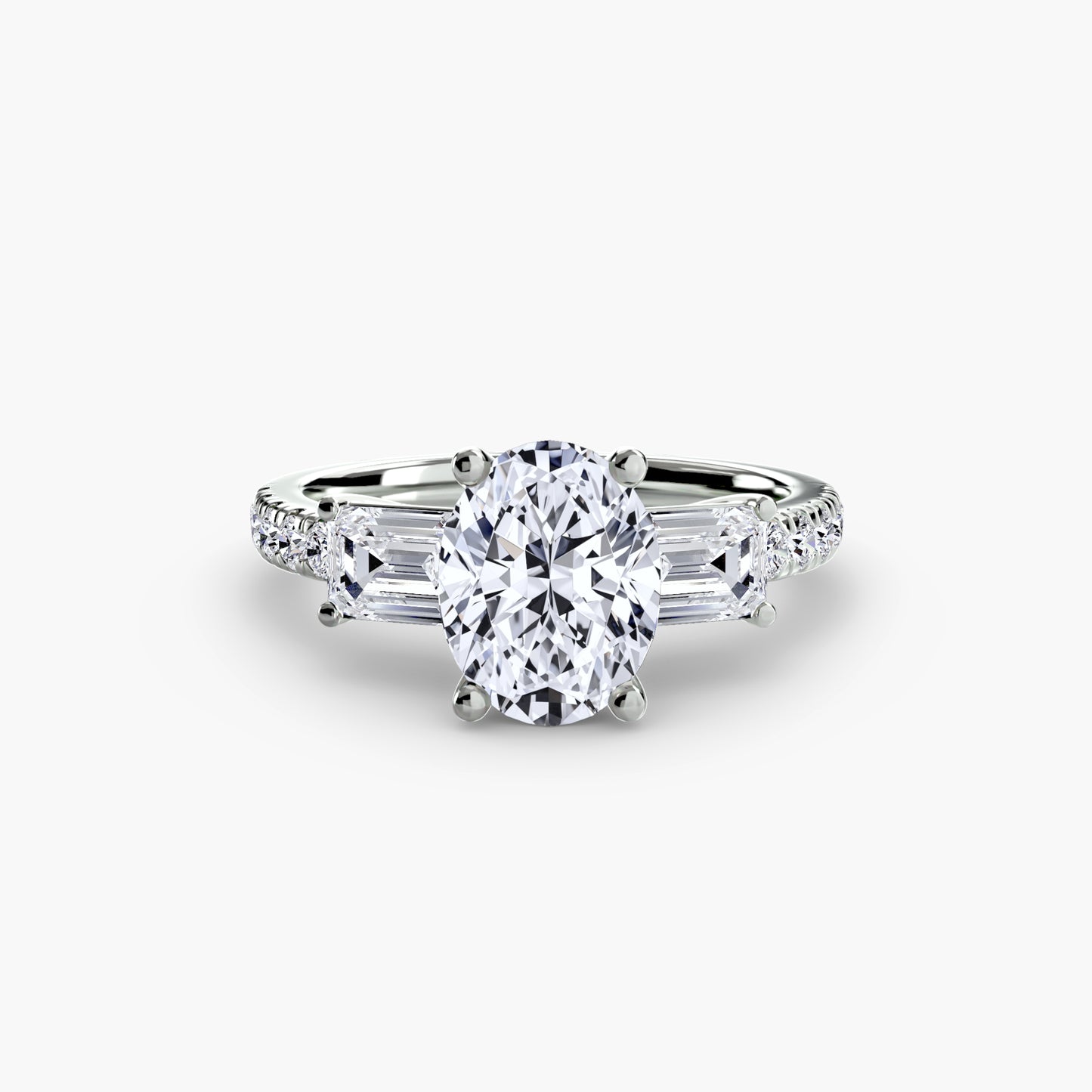 The Dazzling Trilogy Ring Fantasilvia Jewelry