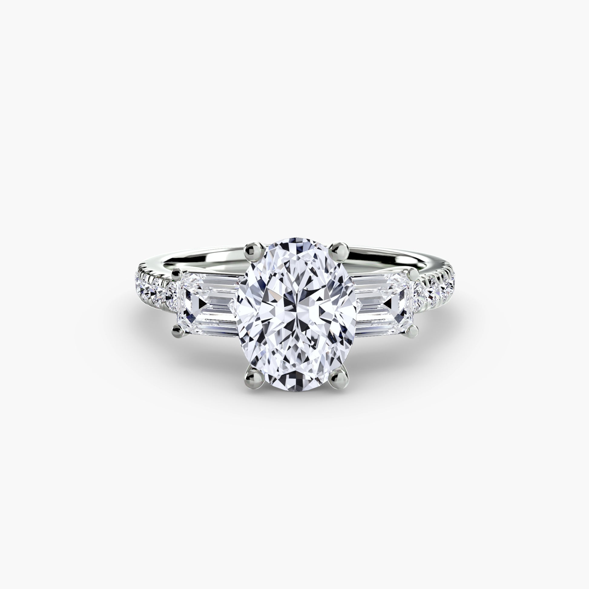 The Dazzling Trilogy Ring Fantasilvia Jewelry