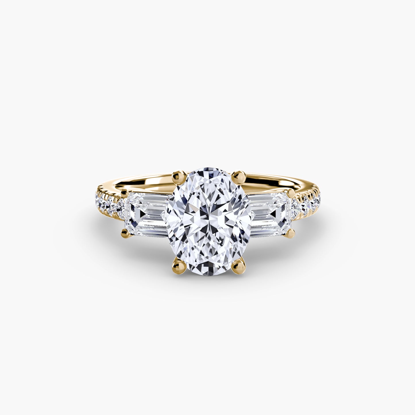 The Dazzling Trilogy Ring Fantasilvia Jewelry