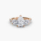 The Dazzling Trilogy Ring Fantasilvia Jewelry