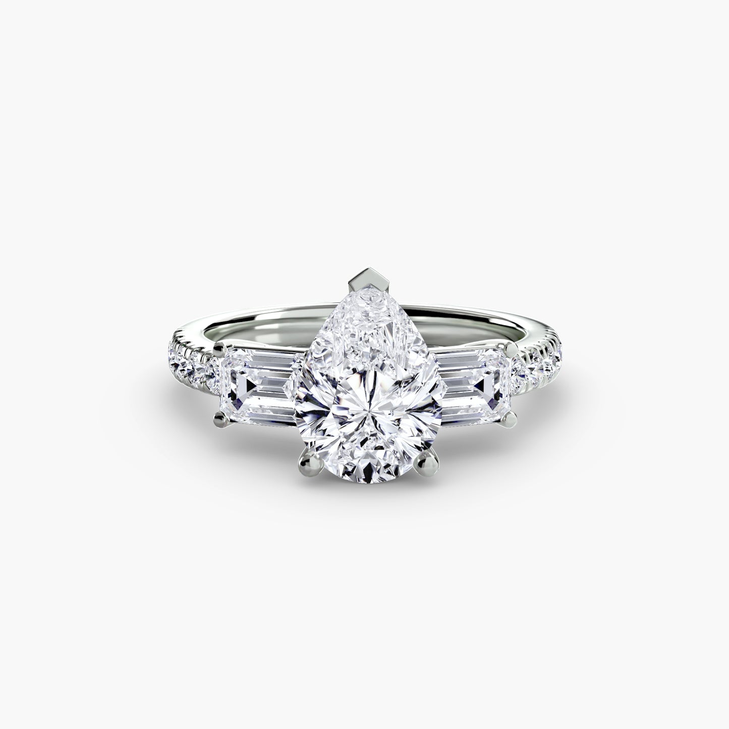 The Dazzling Trilogy Ring Fantasilvia Jewelry