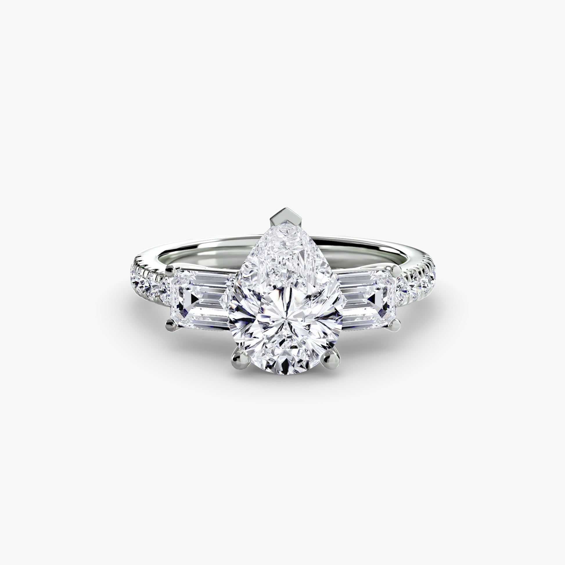The Dazzling Trilogy Ring Fantasilvia Jewelry