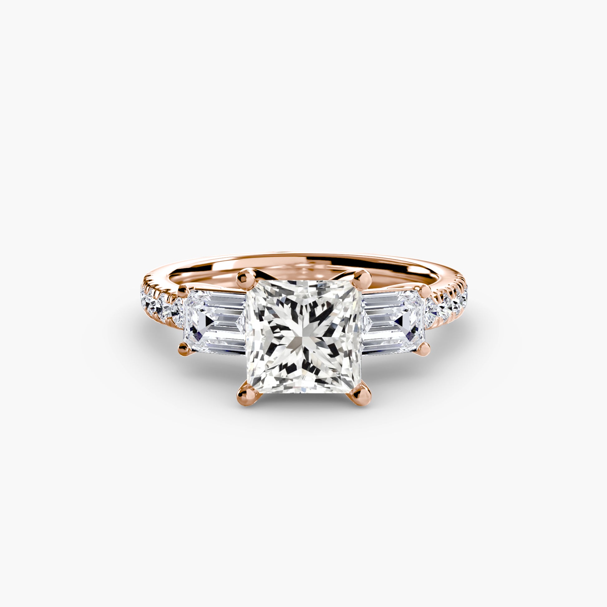 The Dazzling Trilogy Ring Fantasilvia Jewelry