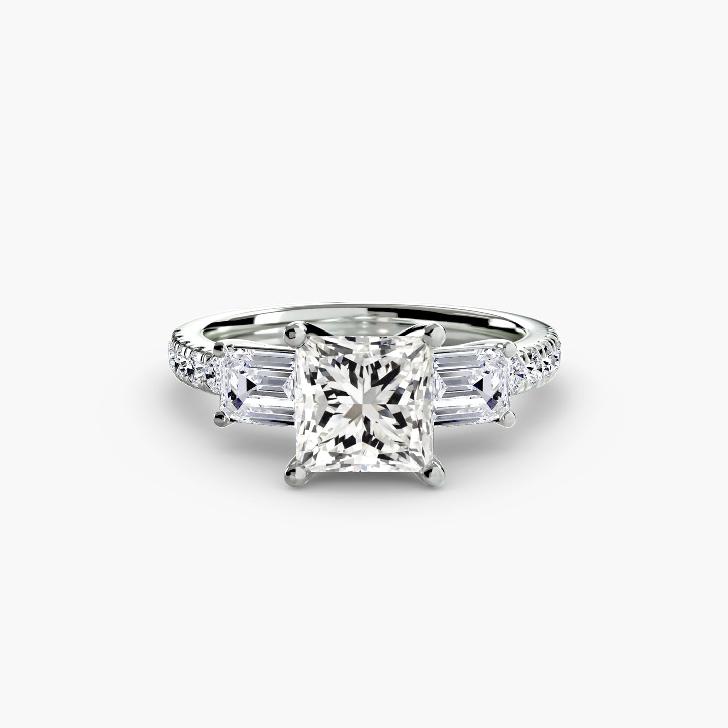 The Dazzling Trilogy Ring Fantasilvia Jewelry