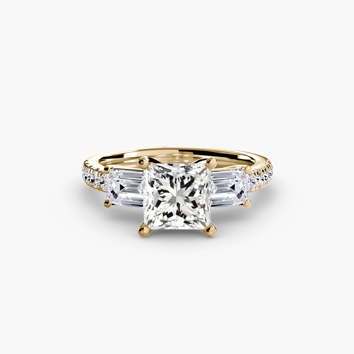 The Dazzling Trilogy Ring Fantasilvia Jewelry
