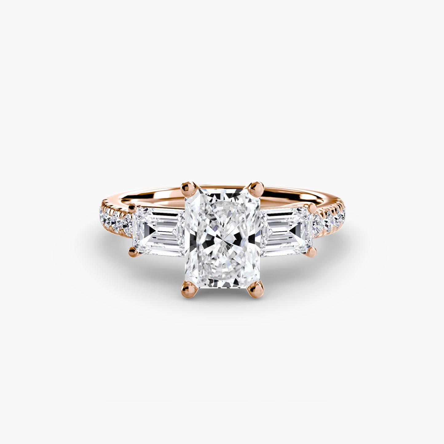 The Dazzling Trilogy Ring Fantasilvia Jewelry