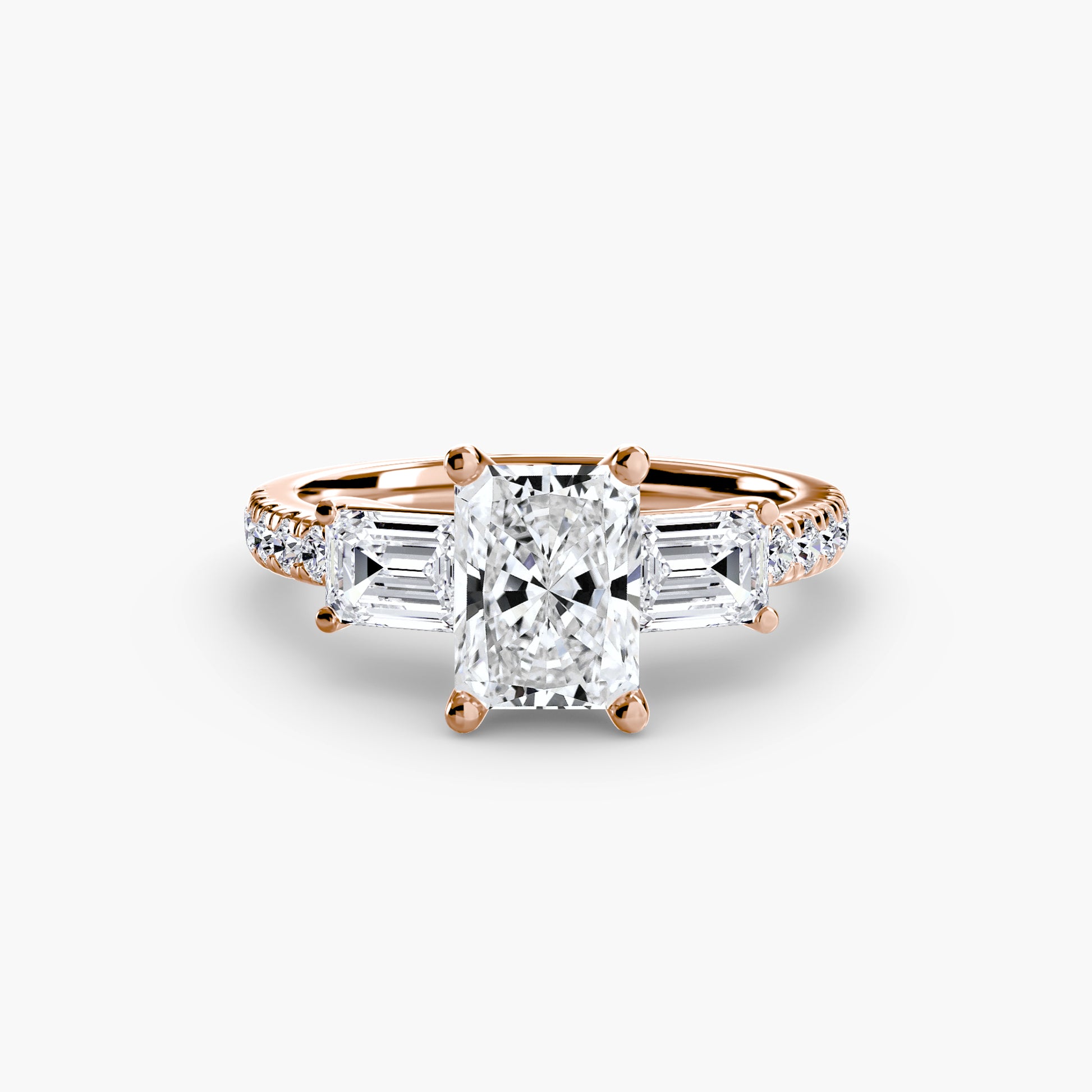 The Dazzling Trilogy Ring Fantasilvia Jewelry