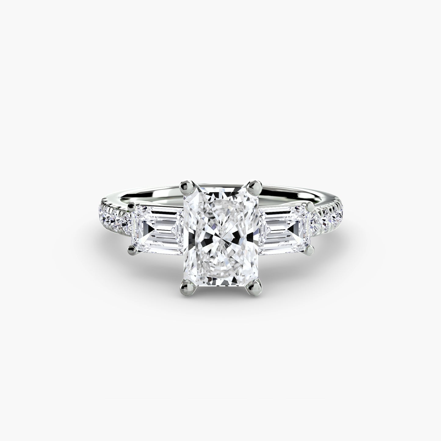The Dazzling Trilogy Ring Fantasilvia Jewelry