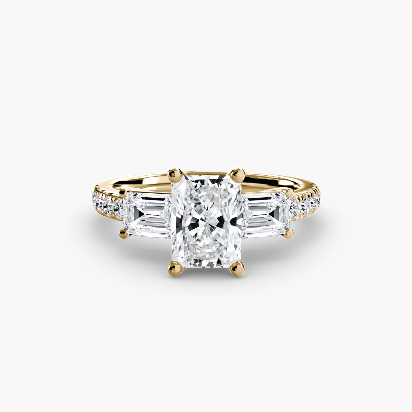 The Dazzling Trilogy Ring Fantasilvia Jewelry