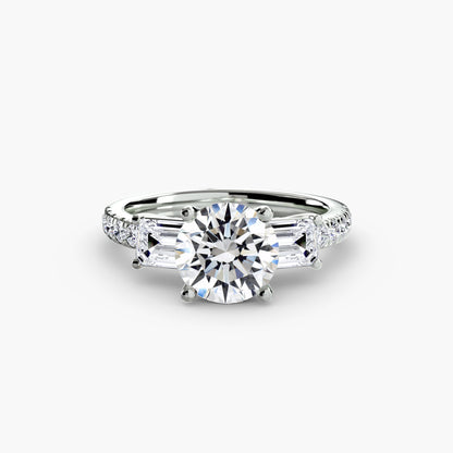 The Dazzling Trilogy Ring Fantasilvia Jewelry