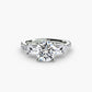 The Dazzling Trilogy Ring Fantasilvia Jewelry