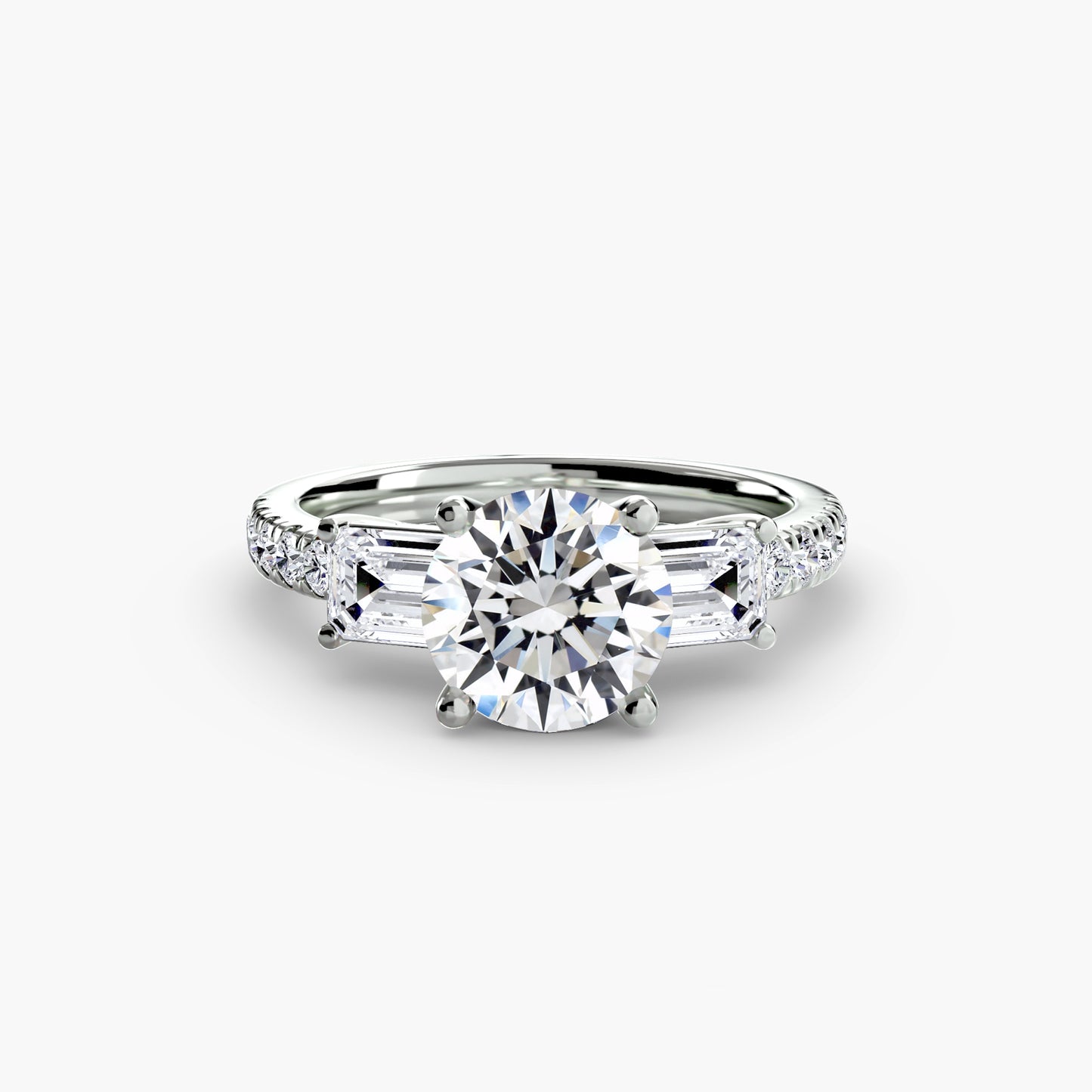 The Dazzling Trilogy Ring Fantasilvia Jewelry