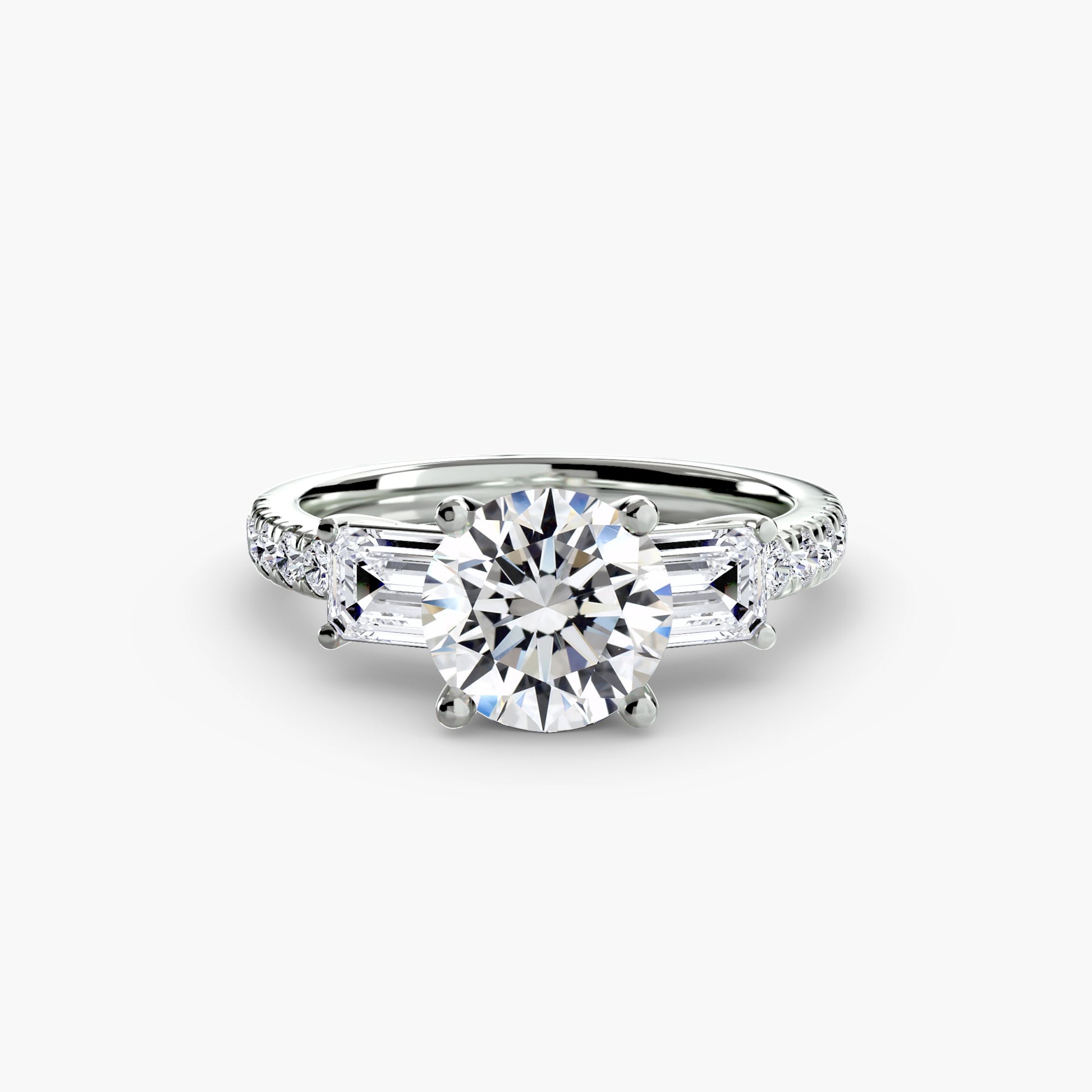 The Dazzling Trilogy Ring Fantasilvia Jewelry