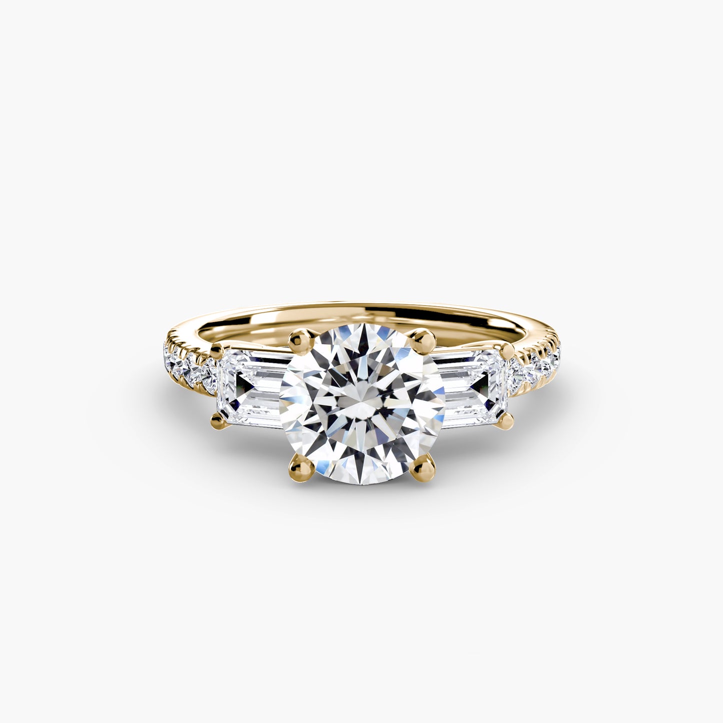 The Dazzling Trilogy Ring Fantasilvia Jewelry
