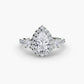 The Dazzling Halo Ring Fantasilvia Jewelry