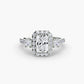 The Dazzling Halo Ring Fantasilvia Jewelry