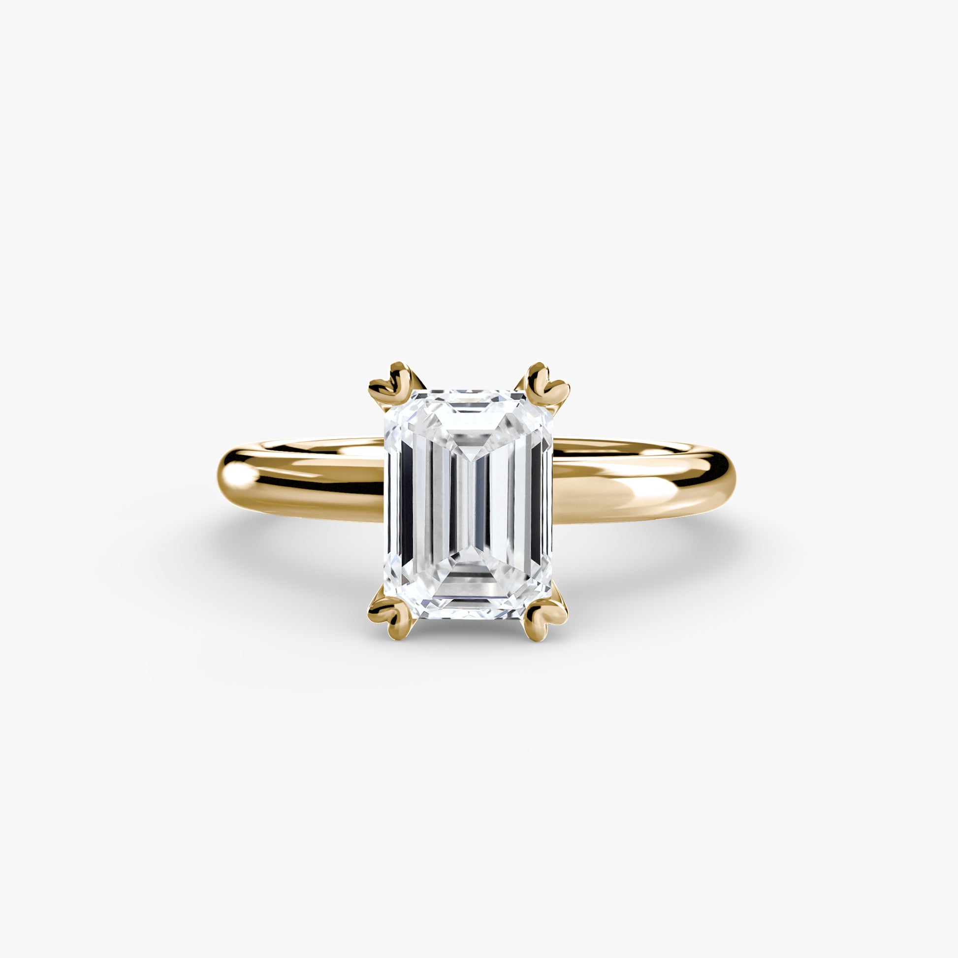 The Nature Solitaire Ring Fantasilvia Jewelry